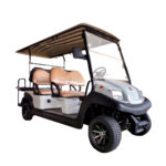 6-Seater Standard Electric Golf Cart (White) - Electric Eagle
