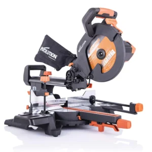 Evolution R255SMS-DB+ – 255mm Double Bevel Sliding Mitre Saw