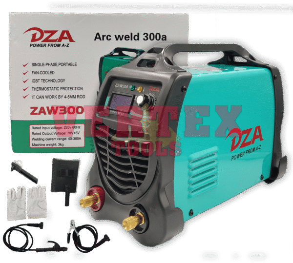 DZA ZAW-300 Digital DC Inverter ARC Welding Machine 300 Amps