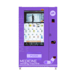 Pharmacy vending machine can be used to sell medicine.