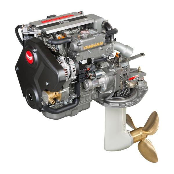 New Yanmar 3JH40 40HP Smallest CR Inboard Diesel Engine for sale