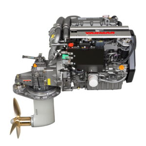 New Yanmar 4JH80 80HP Inboard Diesel Engine
