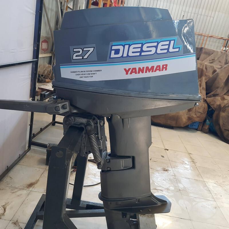 Used Yanmar D27 Outboard Diesel Engine