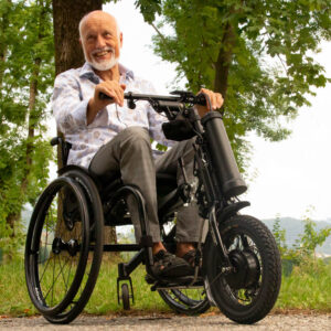 Klaxon Klick Electric Tetra wheelchair